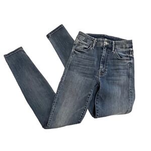 Mother High Rise Stretch Denim Jeans 24 ankle